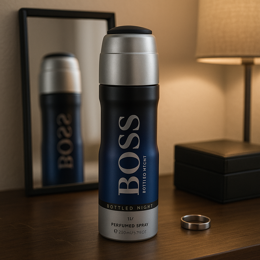 BOSS Bottled Night Perfumed Spray for Men (200ml)